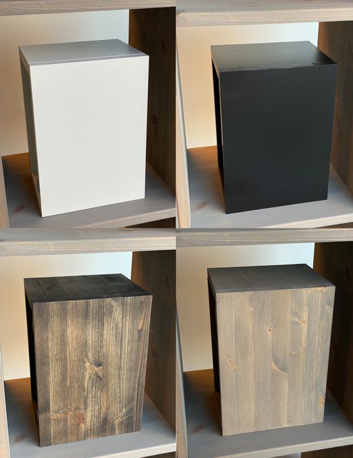 Hovedbilde Materialer og farger: GARDEROBE